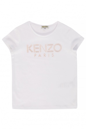 T-shirt with a logo print, zdjęcie 1 T-shirt with a logo print od Kenzo Kids